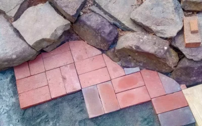 Brookstown pavers and stone revive outdoor living space